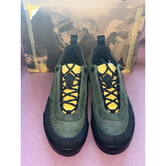 ROA Hiking Cingino Sneakers in Olive & Yellow 42 Mens New with Box Shoes - Picture 7 of 16